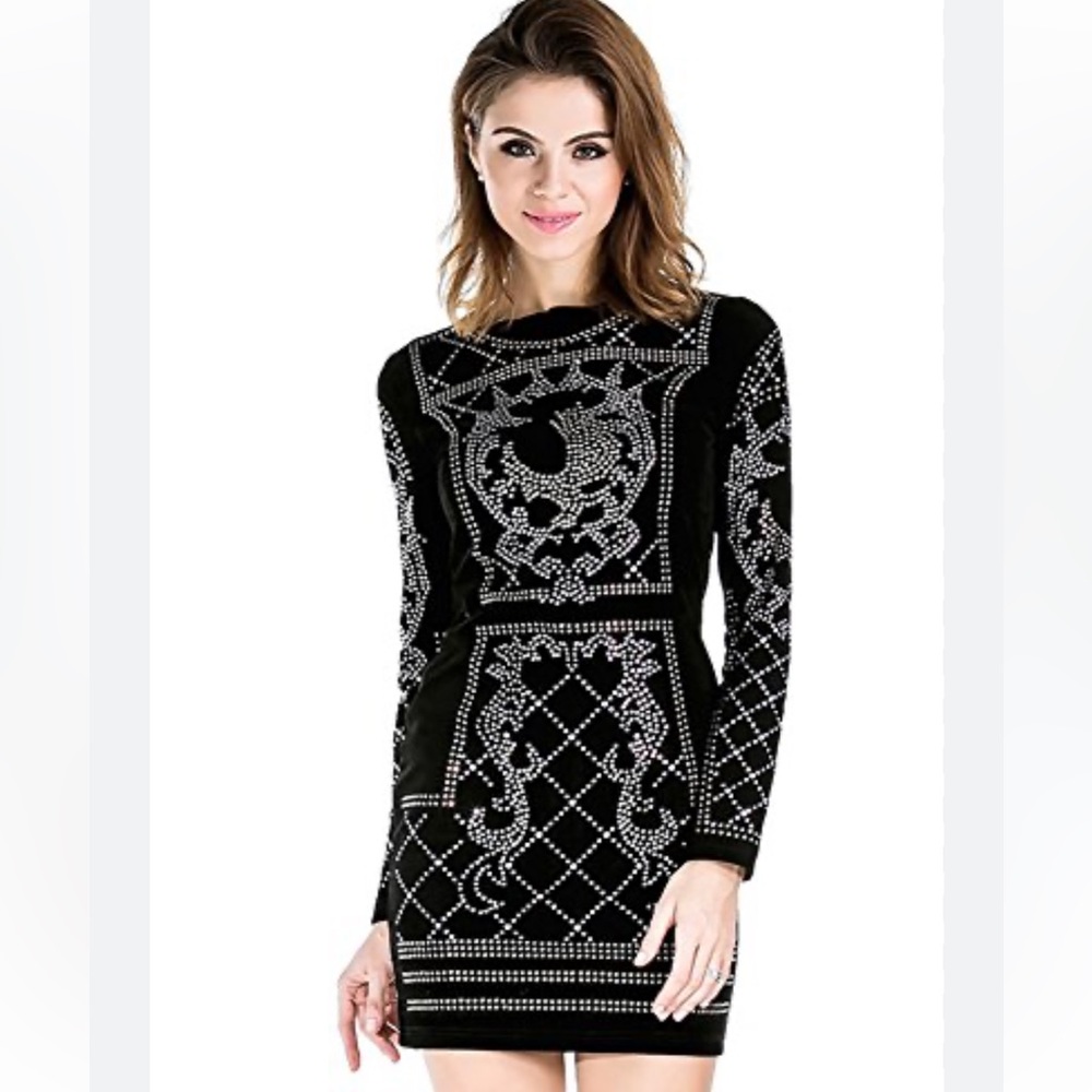 Sexy Las Vegas Stunner Bodycon Beaded dress